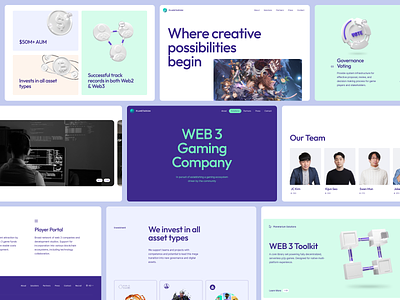 Planetarium Website Rebuild bold branding community cuberto game graphics illustration interface design lab landing page open source product toolkit ui ux web web3