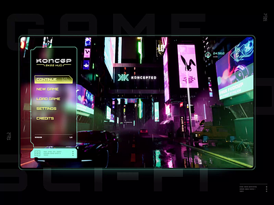 Cyberpunk Game Concept: HUD Interface 3d animation city concept cyberpunk esport esports game game interface game mission gaming hud metaverse p2e play to earn tech town ui ux web3