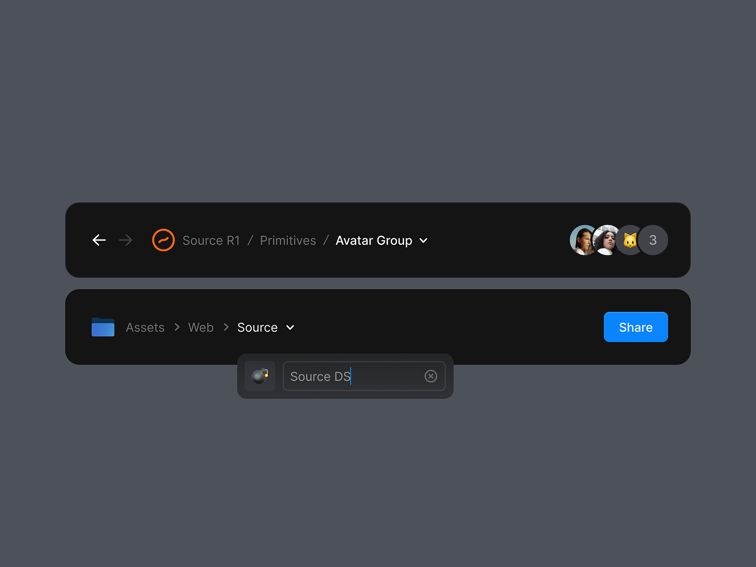Breadcrumbs by Wojciech Zieliński on Dribbble