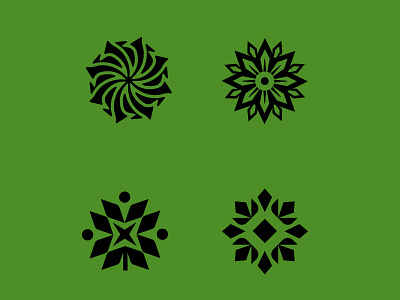 Abstract Flower Marks branding design floral flower for sale unused buy icon illustration logo ui