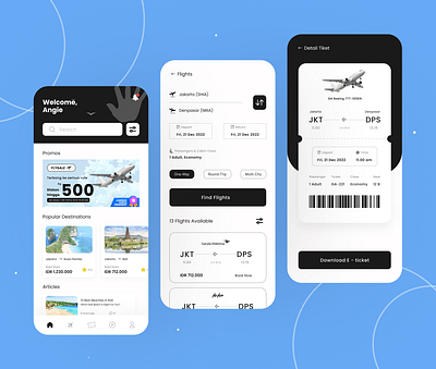 Flight Booking App app branding design fight booking app figma graphic design mobile app ui uiux