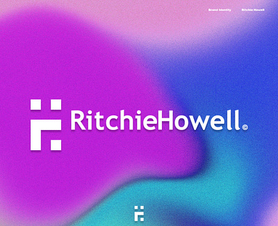 Ritchie Howell Logo Design app artwork best dribble logos branding design designed by zei designer gradient logo graphic design identity illustration logo logo concept logo inspiration social media ui