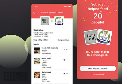 Restaurant Food Donation App branding design graphic design illustration logo search ui ux vector web design