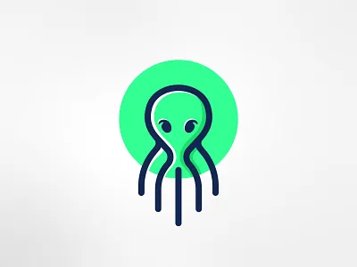 Octopus Logo abstract abstract octopus branding clean graphic design logo logo design minimalist modern mrr design octopus octopus logo symbol vector