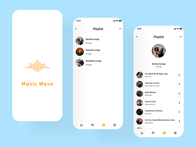 Music Player Application app app development app design appdesign mobileappdesign branding design graphic design illustration logo ui ux