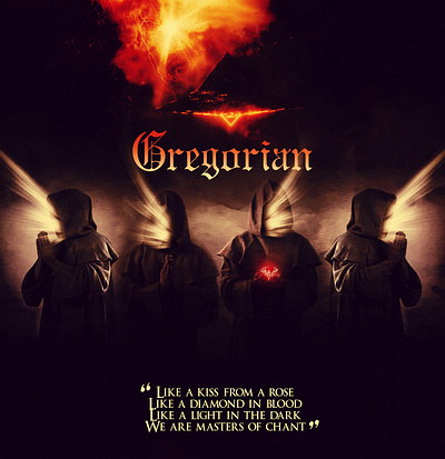 Gregorian Master of Chants - Fan Art digital art graphic design gregorian