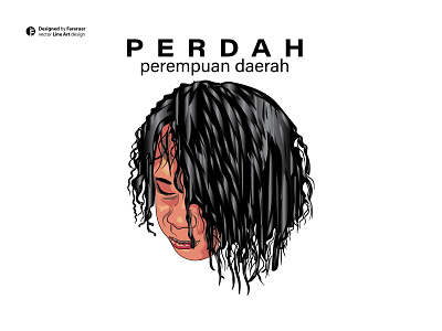 PERDAH (perempuan daerah) curlyhair curlyhairvector fararuer girlvector hairlogo logoperempuan ombin papua perempuan perempuandaerah rajaampat vector vectorcurly vectorperempuan