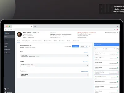 Medical EMR Platform branding design graphic design illustration logo search ui ux vector web design