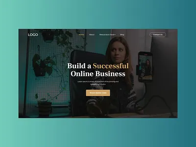 Business Header Design branding design graphic design ui ux