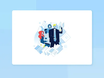 Getting some knowledge in finance docs 2d adobe illustrator blue branding colors crypto design finances flat flatline illustration minimal modern simple vector