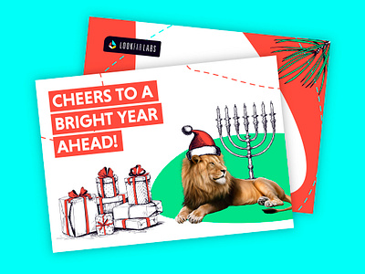 Christmas & Holiday Greeting Card animation branding card christmas design graphic design illustration logo new year