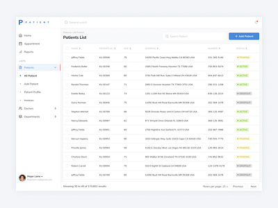 Healthcare SaaS Platform app crm design healthcare saas ui ux web