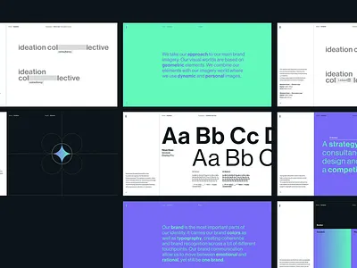 Ideation Collective branding graphic design startups tech website