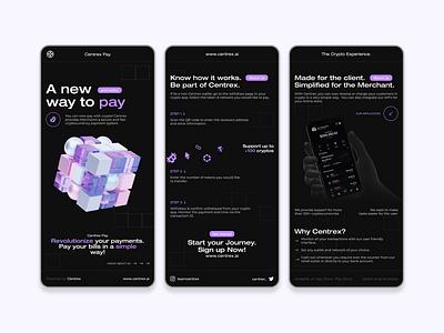 Pamphlet UI | Mobile | Minimalist | Modern | Crypto Exchange bitcoin crypto cryptocurrency design exchange graphic ideas pamphlet product design ui user interface ux