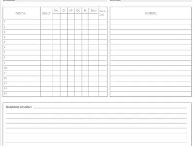 List for everyday items for a german company branding design graphic design illustration vector