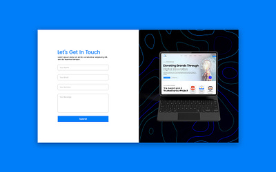 Contact Form branding contact design ui uidesign webdesign