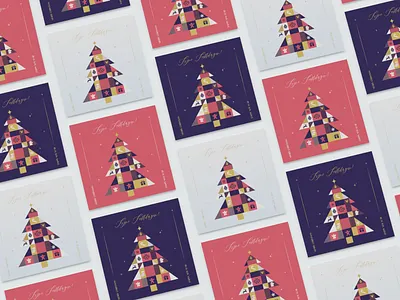 Christmas Card branding card christmas design graphic design illustration print typography vector