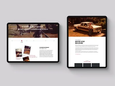 Rozier Companies brand story construction parent company story ui web web design website