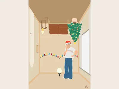 CHRISTMAS AT HARRY'S HOUSE adobeillustrator design designer graphic design harrys house harrystyles illustration illustrator one direction personalproject