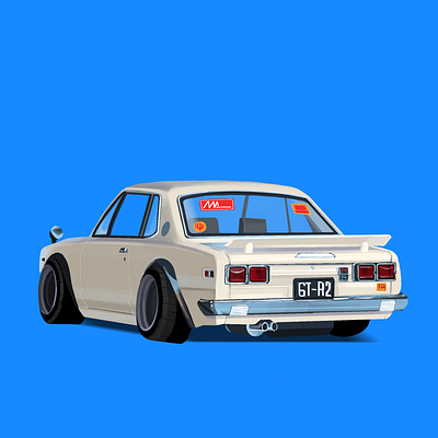 Car study #2 color concept art digital art digital illustration illustration painting procreate visual development