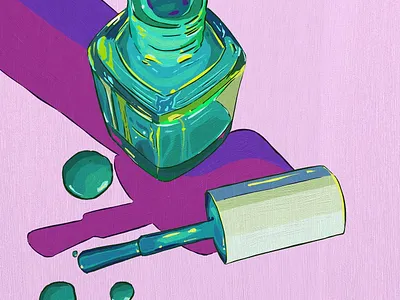 Nail Polish illustration