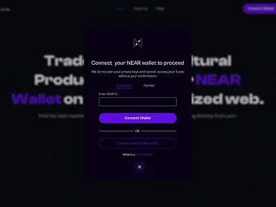Connect wallet blockchain design figma ux web web3