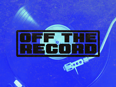 Off The Record branding design logo