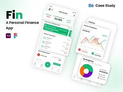 Personal Finance App Case study. agency landing page app design app landing page case study design fintech graphic design illustration logo personal finance app ui ux website design