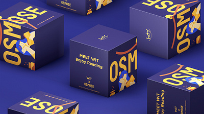 WiT X OSMOSE Packing Design illustration