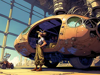 Car 10 ai art color concept design digital gradient illustration light midjourney minimal painting photoshop shadow simple