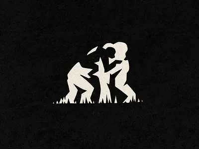 Bonobo animal ape apes bonobo bonobos care carrying chimp chimpanzee chimps father fatherhood jungle kingdom logo monkey negative space primate savana son