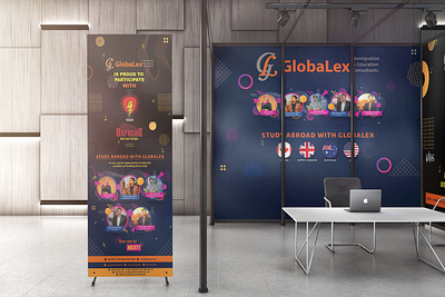 X-Banner or Roll-up Banner Design banner banner design branding design digital illustration illustration minimal modern design promotion roll up banner vector x banner