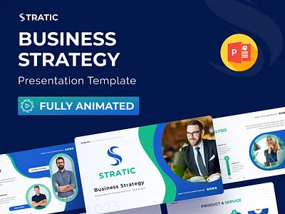 Stratic – Business Strategy PowerPoint Presentation Template animation business campaign creative design graphic design illustration infographic market overview mission powerpoint powerpoint template presentation strategy stratic timeline values