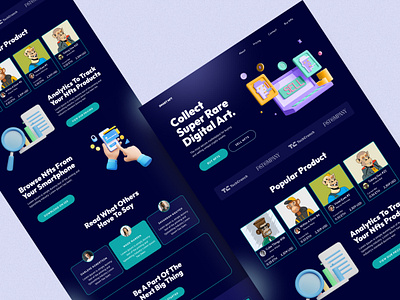 NFT Landing Page figma figma template home page home page design landing page ui landing page ui template nft landing page nft landing page ui nft landing page ui template ui ui design ui landing page ui template design ui ux design userinterface design web design web design ui website design website design ui