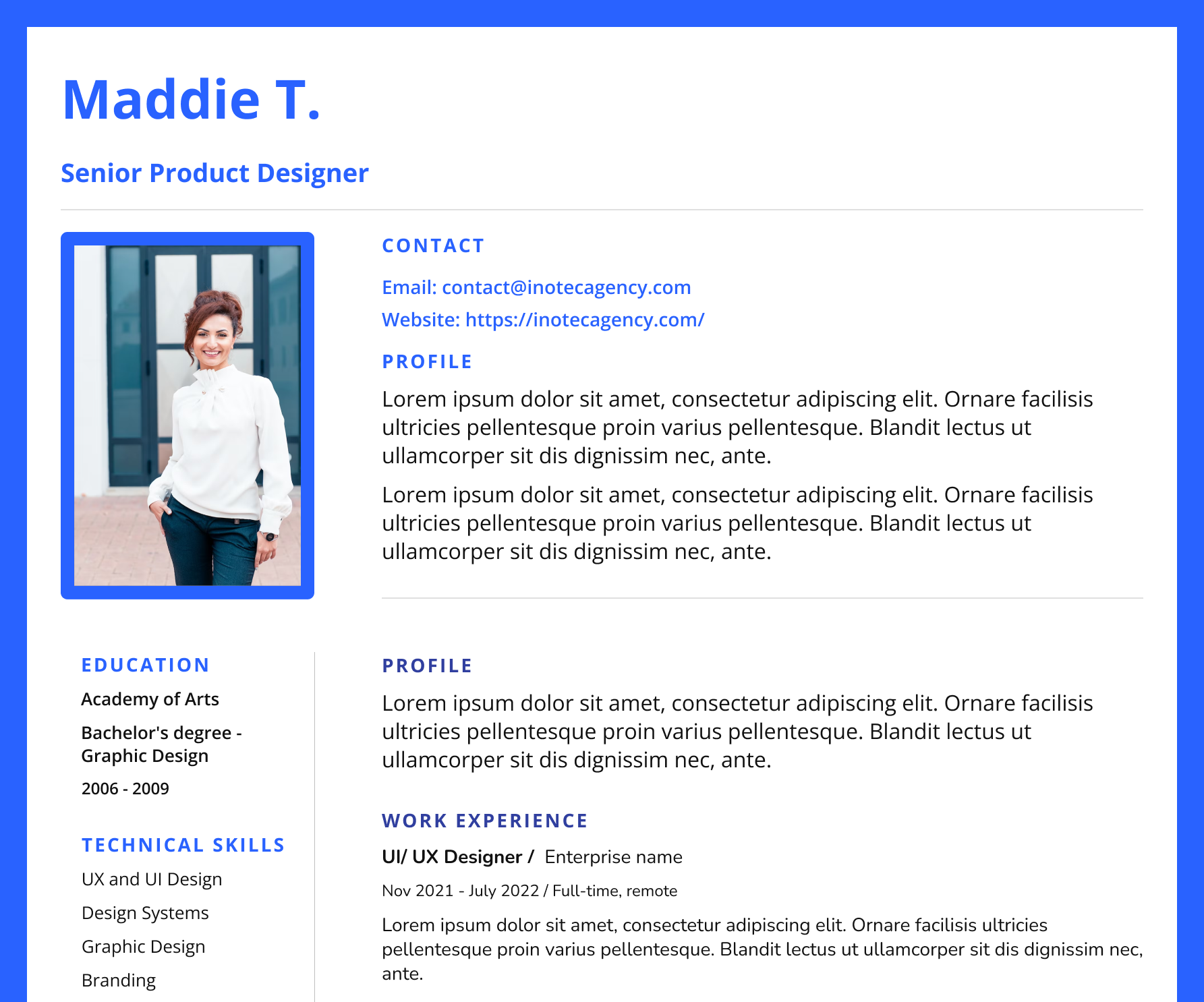 Free Figma Resume Template cv figma free freebie resume