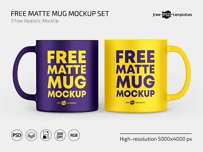 Free Matte Mug Mockup cup cups free freebie mock up mockup mockups mug template templates