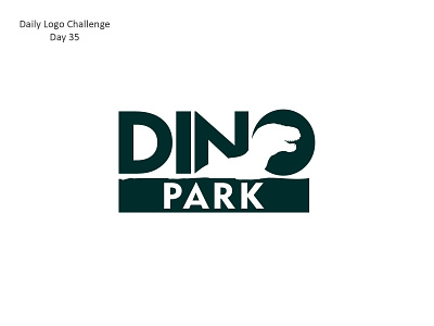 Dinosaur Amusement Park dailylogo dailylogochallenge dinosaur dinosaurlogo dinosaurpark logo logodesign park