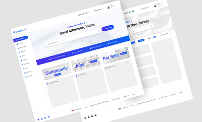 Website - Craiglist app dashboard design design process ui ux website