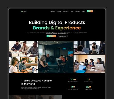 Digital Products Website Design brands business businessproducts design digital digitalbusiness experience graphic design ui uidesign uxdesign