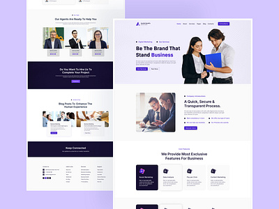 Digital Marketing Agency Landing Page Design agrency app digital marketing landing landing page landing page design mobile app new design page ui design ui website uiux ux design website website design