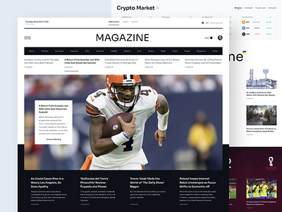 MAGAZINE - NP UI blog blog ui branding design illustration inspiration logo news news design news platform news ui news website newspaper newspaper ui ui ui design ux ux design web