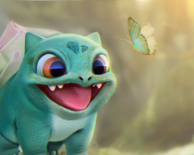 Bulbasaur character characterdesign digitalart mascot design vector vector illustration