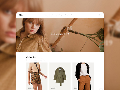 Boutique shop theme