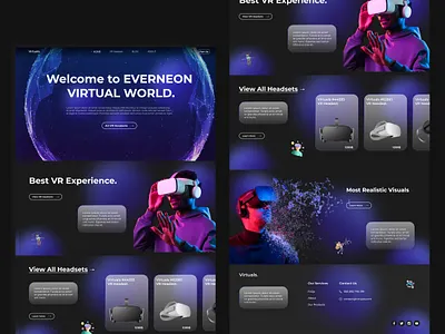 Virtual World (VR) Headset E-Commerce Website bitcoin blockchain branding crypto design ecommerce etherium future landing page metaverse metaverse design nft ui ui ux ux virtual reality virtual reality web vr web 3.0 web design