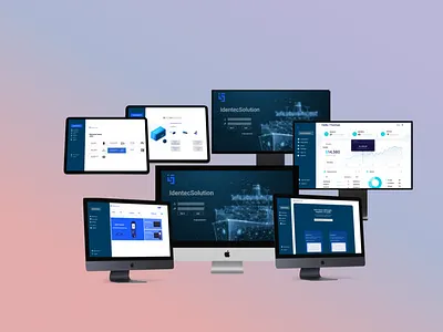 Logistics container graphic design illustration ui