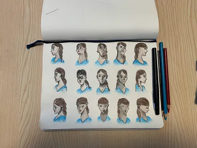 Angles & shadows design illustration