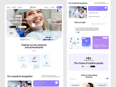 Dental Healthcare Website app dental ux dental website dentalui dentistwebsite doctors healthcare healthcareplatform healthcareux landingpage managemet medical web medical website medicaldashboard medicalui medicalwebdesign mentalhealcare online pharmacyapp ui