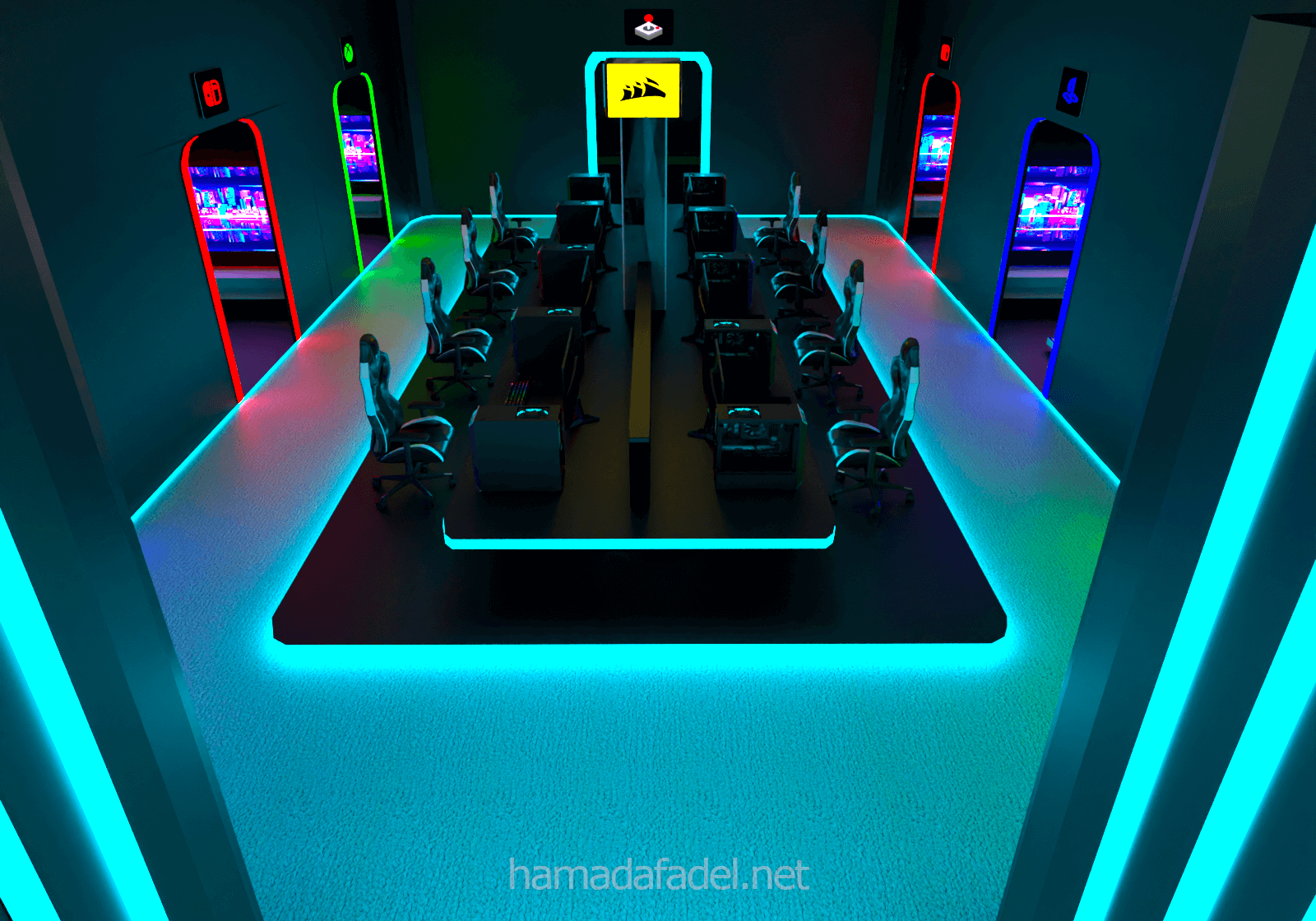 Example of Gaming Center Design