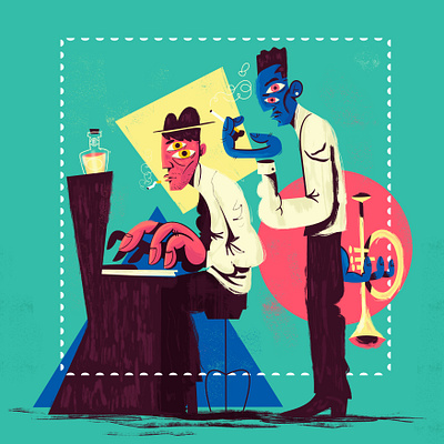 Jazz! art colors design illustration jazz