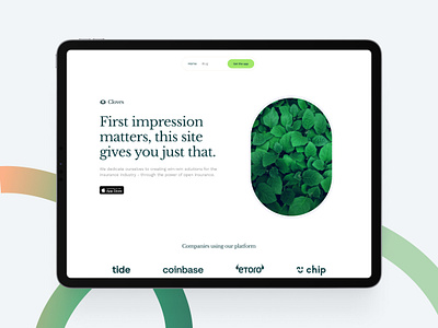Landing page - Hero Exploration design graphic design hero section inspiration design landing page typography ui we web design web design ui